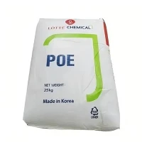 Valkoinen autojen osat Lotte polyolefiini elastomeeri (poe) LEB6550 korkea-lujuus materiaali kodinkonekomponenteille
